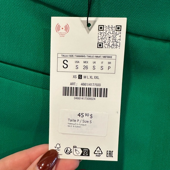 NWT Zara skort in size small - Picture 4 of 4